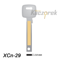 X-Key 004 - klucz surowy - XCn-29